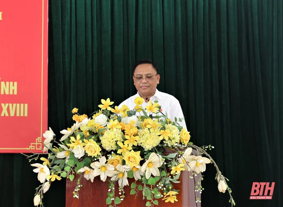 Đại biểu HĐND tỉnh tiếp xúc cử tri tại thành phố Sầm Sơn