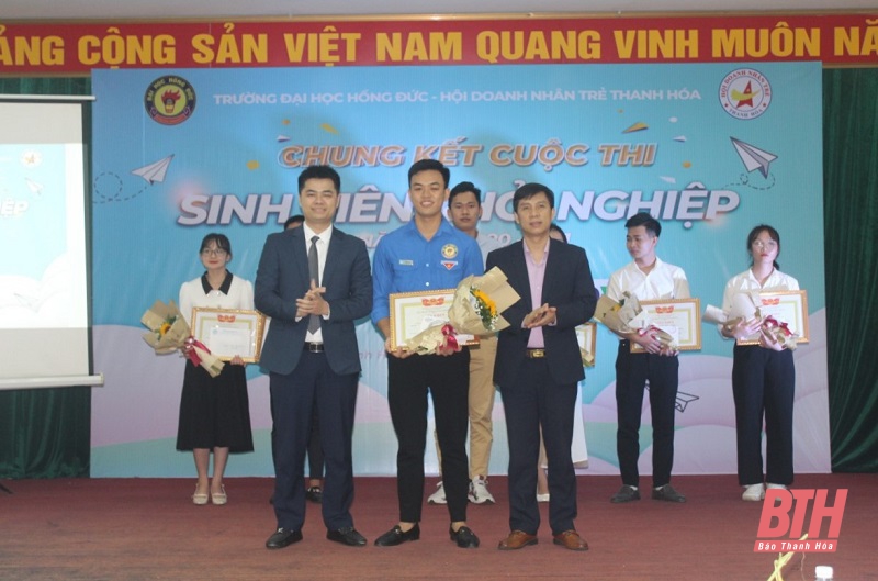 Chung kết cuộc thi “Sinh viên khởi nghiệp” trường ĐH Hồng Đức năm học 2020-2021