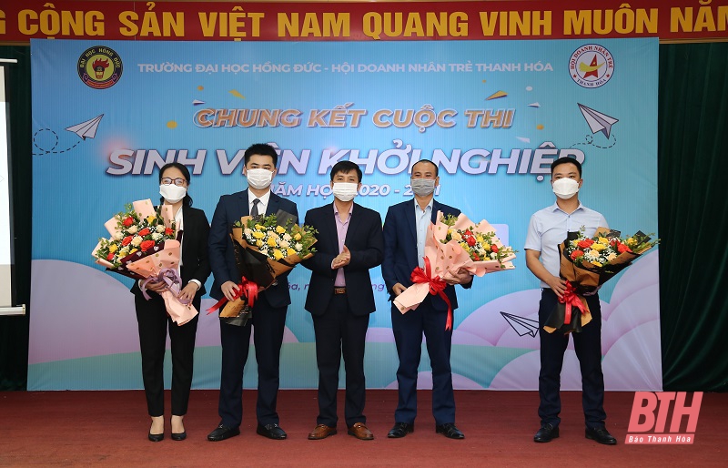 Chung kết cuộc thi “Sinh viên khởi nghiệp” trường ĐH Hồng Đức năm học 2020-2021