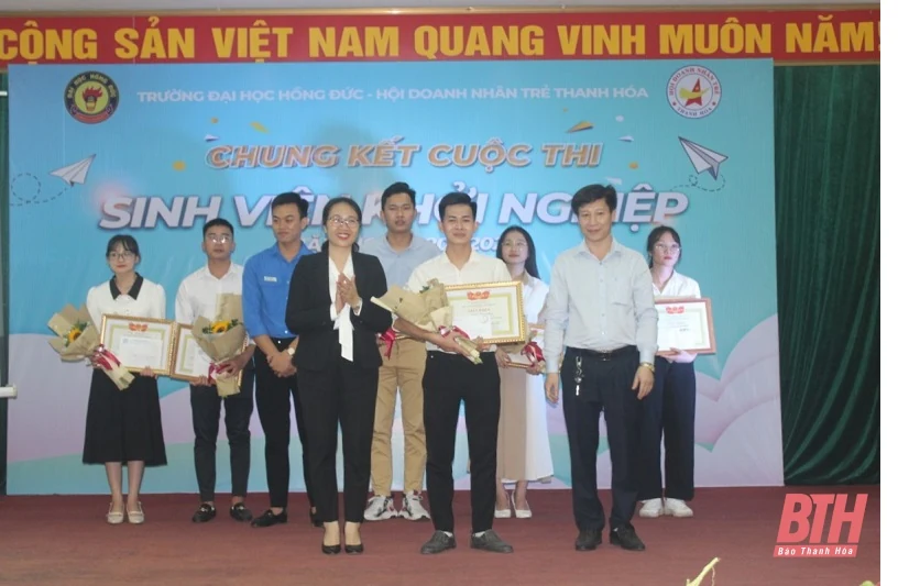 Chung kết cuộc thi “Sinh viên khởi nghiệp” trường ĐH Hồng Đức năm học 2020-2021