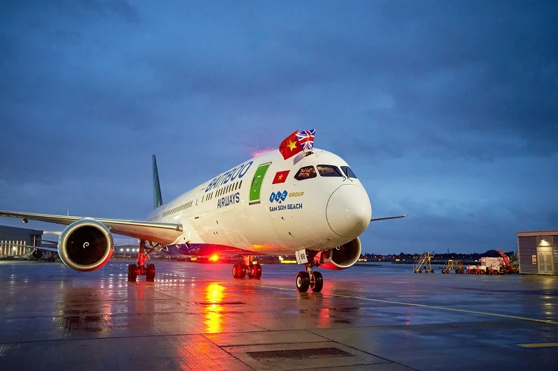 Bamboo Airways công bố đường bay thẳng Việt Nam - Anh và ra mắt tổng đại lý tại Anh