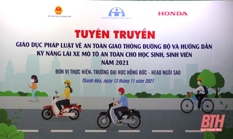 Tuyên truyền pháp luật về an toàn giao thông cho học sinh, sinh viên