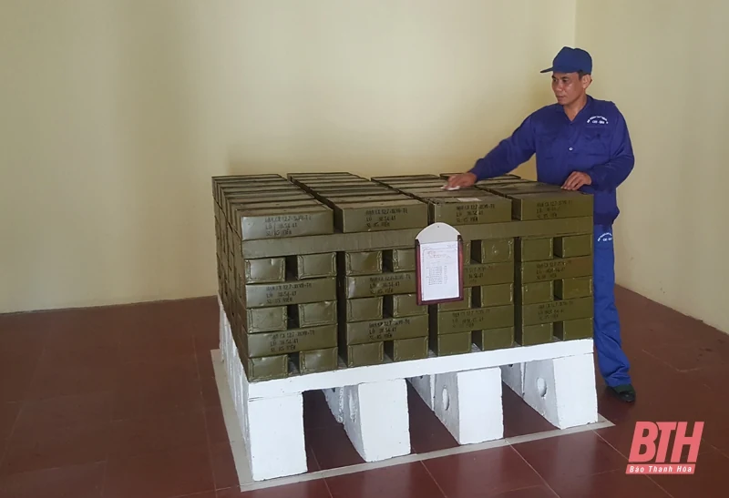 Thủ kho quân khí học Bác, tận tụy với công việc