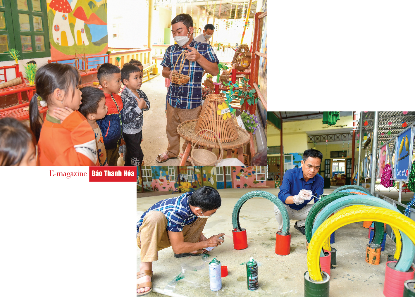 [E-Magazine] - Chuyện về những vao m88 làm “cô” nuôi dạy trẻ