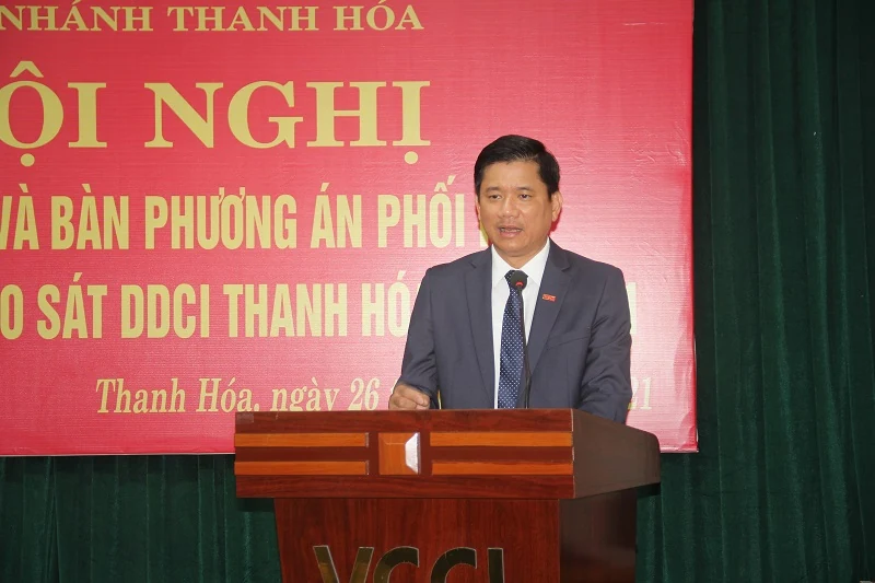 Phối hợp triển khai khảo sát DDCI Thanh Hóa năm 2021