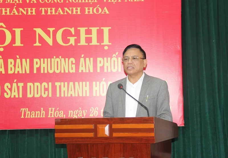 Phối hợp triển khai khảo sát DDCI Thanh Hóa năm 2021