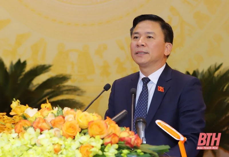 Khai mạc trọng thể Kỳ họp thứ tư, HĐND tỉnh Thanh Hóa khóa XVIII