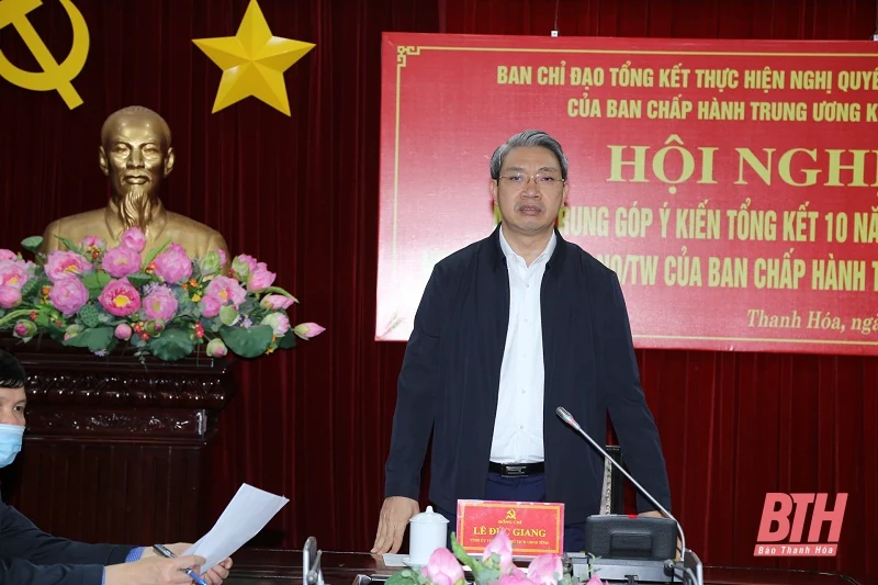 Góp ý kiến tổng kết 10 năm thực hiện Nghị quyết số 19-NQ/TW của Ban Chấp hành Trung ương Đảng khóa XI