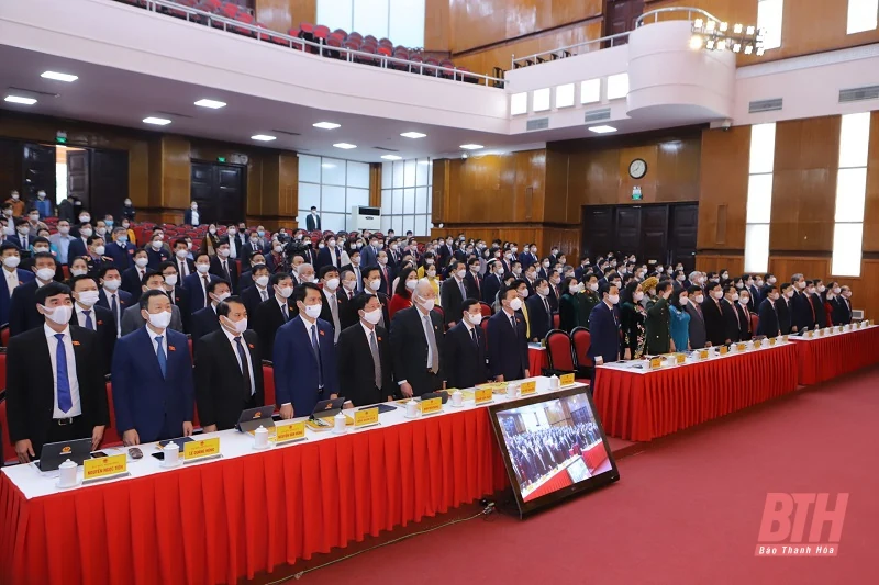 Khai mạc trọng thể Kỳ họp thứ tư, HĐND tỉnh Thanh Hóa khóa XVIII