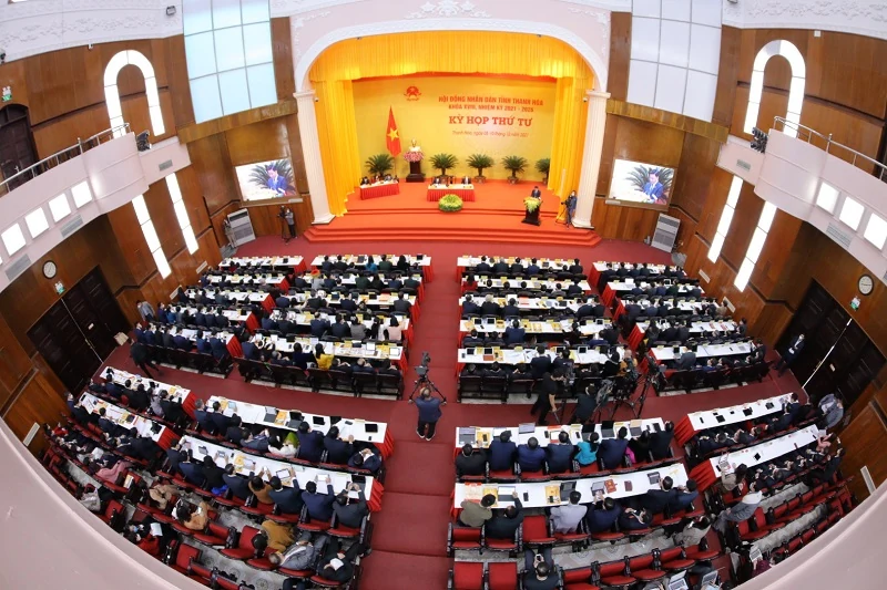 Khai mạc trọng thể Kỳ họp thứ tư, HĐND tỉnh Thanh Hóa khóa XVIII
