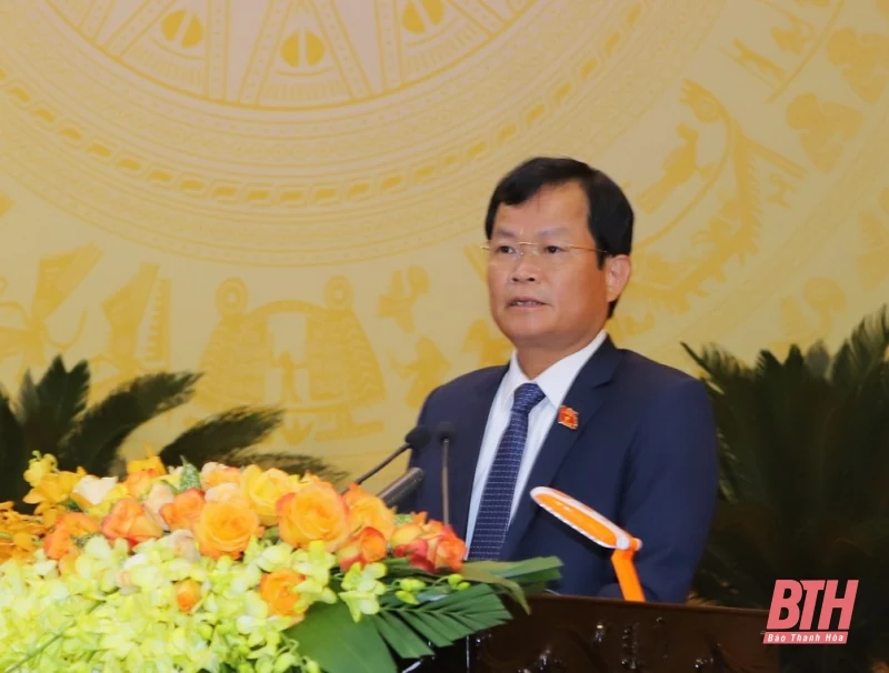Khai mạc trọng thể Kỳ họp thứ tư, HĐND tỉnh Thanh Hóa khóa XVIII