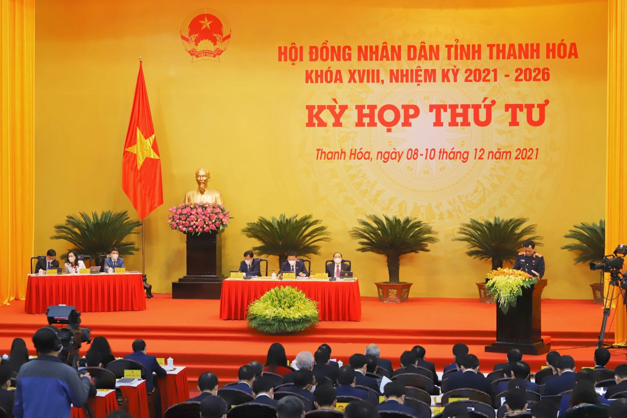 Khai mạc trọng thể Kỳ họp thứ tư, HĐND tỉnh Thanh Hóa khóa XVIII