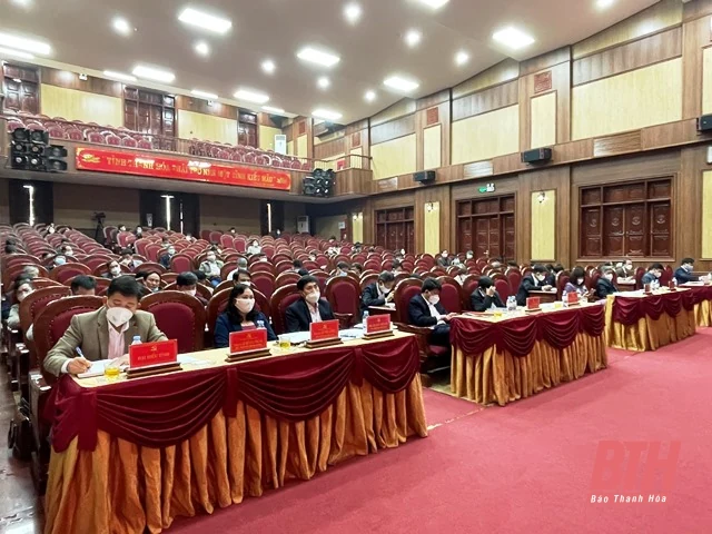 Huyện ủy Triệu Sơn tổng kết thực hiện nhiệm vụ năm 2021