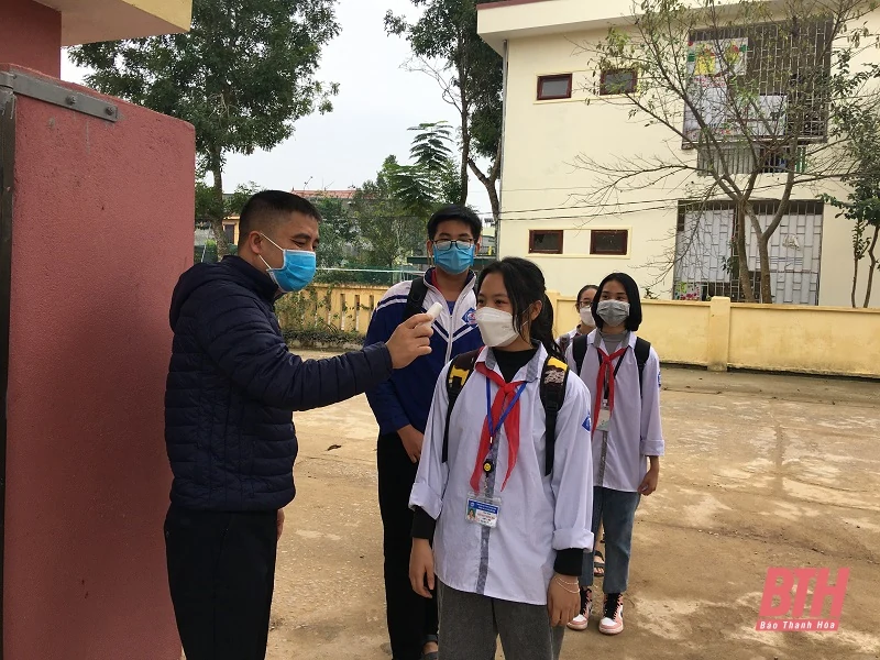 Như Thanh tăng cường phòng, chống dịch COVID-19 tại các trường học