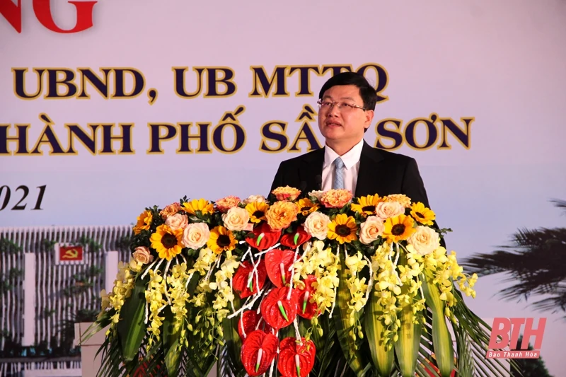 Khởi công xây dựng công trình trụ sở làm việc Thành ủy, HĐND, UBND và các khối đoàn thể, đơn vị sự nghiệp TP Sầm Sơn