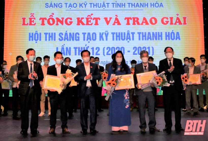 Tổng kết và trao giải Hội thi Sáng tạo kỹ thuật Thanh Hóa lần thứ 12