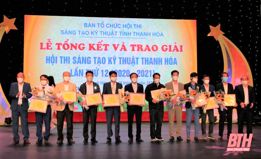 Tổng kết và trao giải Hội thi Sáng tạo kỹ thuật Thanh Hóa lần thứ 12