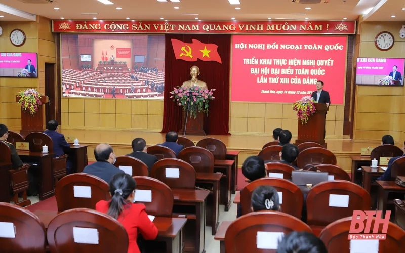 Hội nghị đối ngoại toàn quốc triển khai thực hiện Nghị quyết Đại hội Đại biểu toàn quốc lần thứ XIII của Đảng
