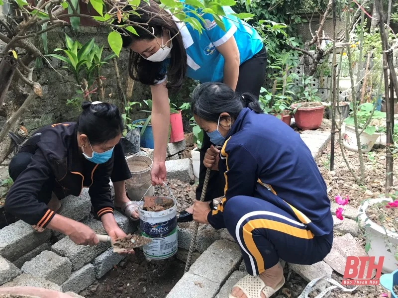 Ra mắt và tập huấn mô hình “Thu gom, phân loại, xử lý rác thải, bảo vệ môi trường” tại thị trấn Rừng Thông