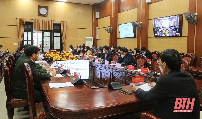 Hội nghị trực tuyến toàn quốc triển khai thi hành Luật Phòng chống ma tuý; công tác phòng chống dịch COVID-19 và vệ sinh an toàn thực phẩm
