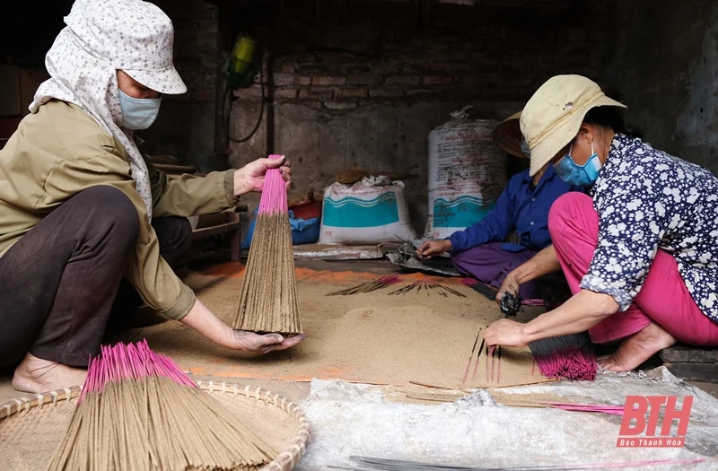 Các làng hương ở xứ Thanh tất bật vào vụ tết