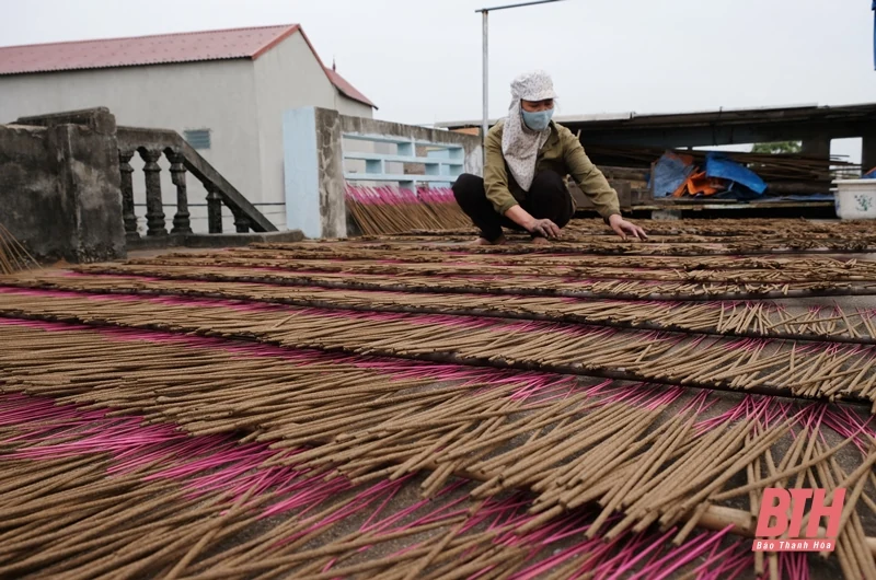 Các làng hương ở xứ Thanh tất bật vào vụ tết