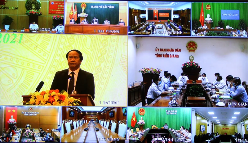 Ngành Tài nguyên và Môi trường tổng kết công tác năm 2021, triển khai nhiệm vụ năm 2022