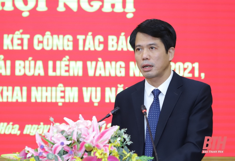 Tổng kết công tác báo chí và trao Giải Búa Liềm vàng năm 2021, triển khai nhiệm vụ năm 2022