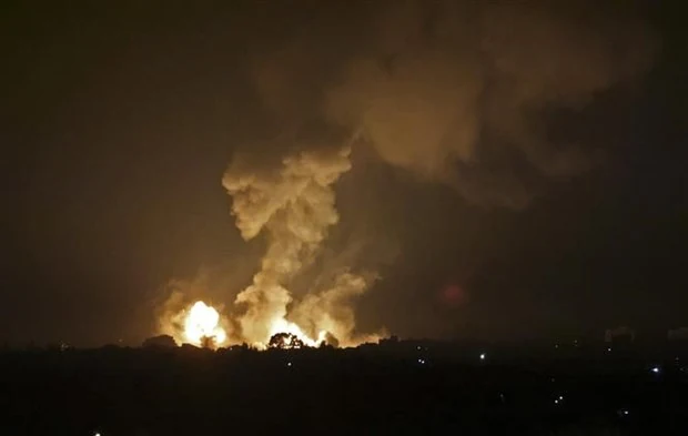 Israel tấn công các mục tiêu của phong trào Hồi giáo Hamas ở Gaza