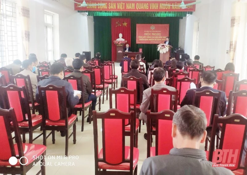 Hội Nông dân huyện Nông Cống tổng kết hoạt động hội năm 2021, triển khai nhiệm vụ 2022