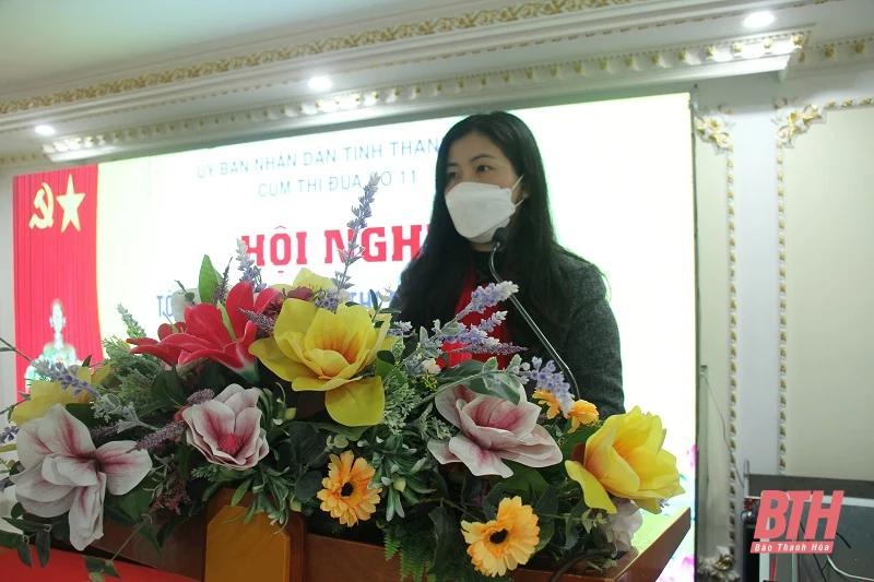 Cụm thi đua số 11 tổng kết công tác năm 2021, triển khai nhiệm vụ năm 2022