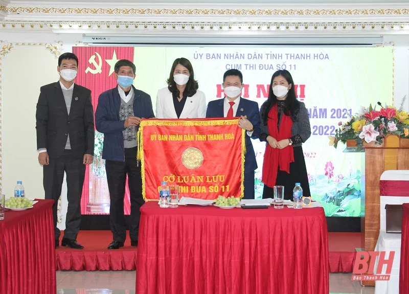 Cụm thi đua số 11 tổng kết công tác năm 2021, triển khai nhiệm vụ năm 2022
