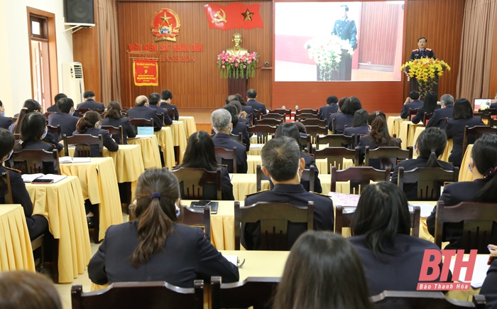 Viện Kiểm sát Nhân dân tỉnh tập trung nâng cao hiệu lực, hiệu quả công tác chỉ đạo, điều hành, hoàn thành xuất sắc nhiệm vụ năm 2021