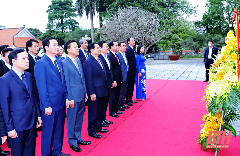 Hình ảnh Thủ tướng Chính phủ Phạm Minh Chính thăm, làm việc và chúc tết tại Thanh Hóa