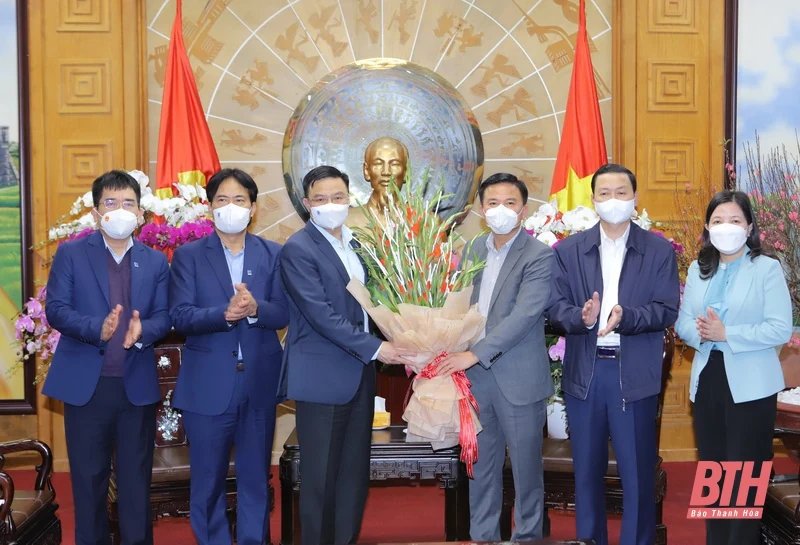 Bí thư Tỉnh ủy Đỗ Trọng Hưng tiếp Tổng Giám đốc Tập đoàn Dầu khí Quốc gia Việt Nam