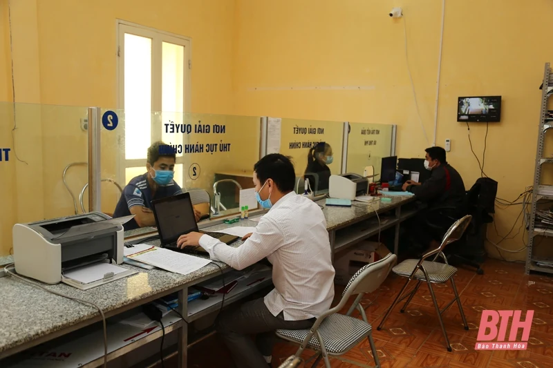 Huyện Lang Chánh nâng cao chất lượng cải cách hành chính