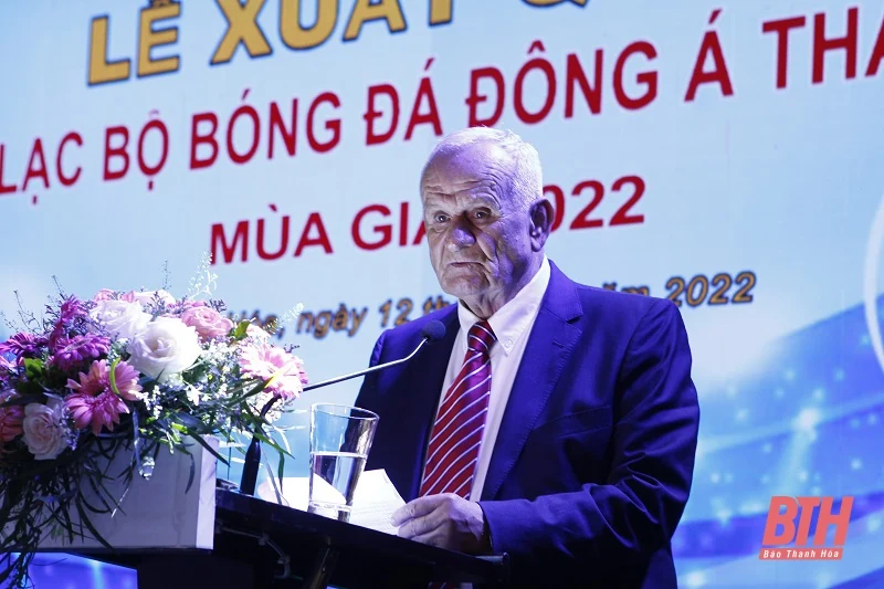 Câu lạc bộ bóng đá Đông Á Thanh Hóa phấn đấu giành thứ hạng cao ở mùa giải 2022