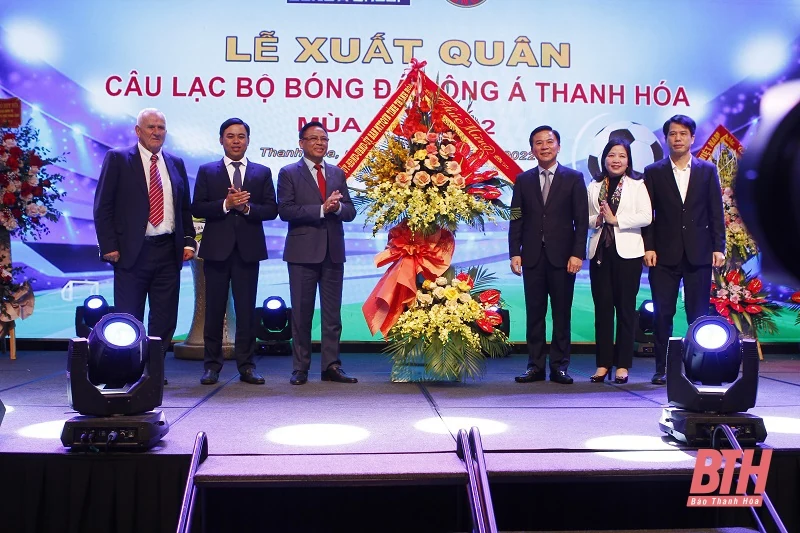Câu lạc bộ bóng đá Đông Á Thanh Hóa phấn đấu giành thứ hạng cao ở mùa giải 2022