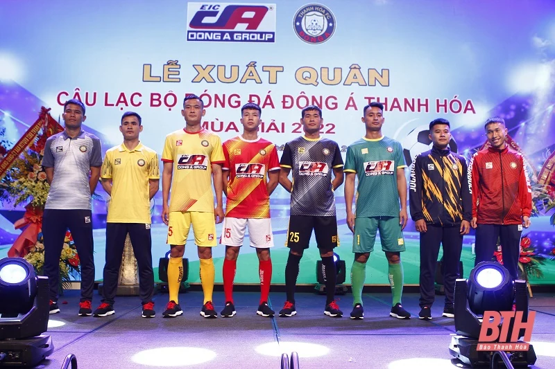 Câu lạc bộ bóng đá Đông Á Thanh Hóa phấn đấu giành thứ hạng cao ở mùa giải 2022