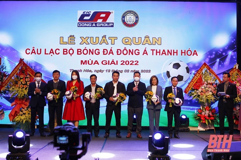 Câu lạc bộ bóng đá Đông Á Thanh Hóa phấn đấu giành thứ hạng cao ở mùa giải 2022