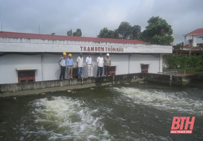 Hậu Lộc: Chủ động khắc phục tình trạng nhiễm mặn, phục vụ nước tưới cho sản xuất nông nghiệp