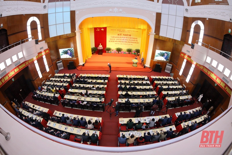 Những hình ảnh tại Lễ kỷ niệm 75 năm ngày Bác Hồ lần đầu tiên về thăm Thanh Hóa