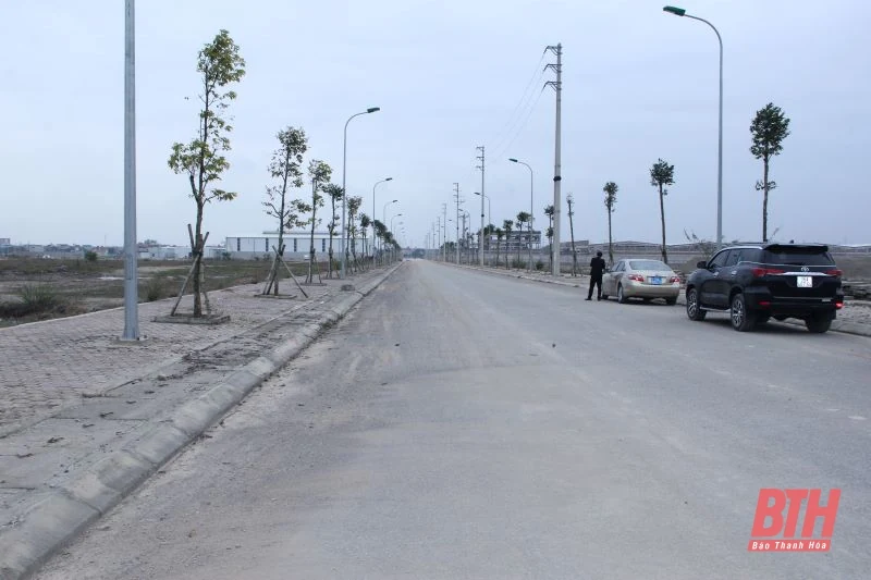 Phó Chủ tịch UBND tỉnh Mai Xuân Liêm kiểm tra tình hình đầu tư hạ tầng các cụm công nghiệp tại huyện Hoằng Hóa