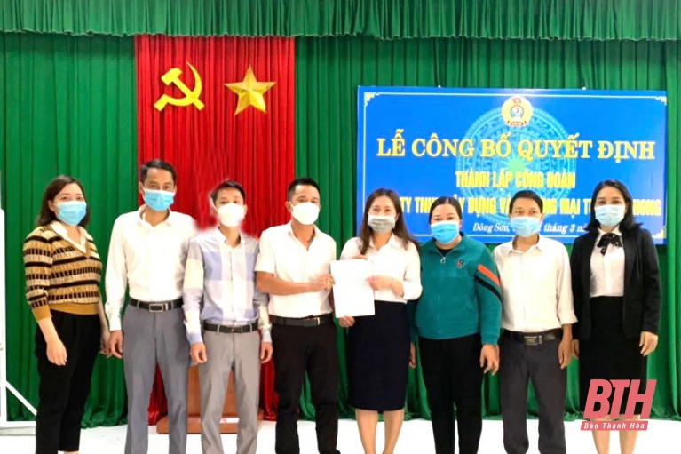 Lãnh đạo Đại hội công đoàn các cấp và Đại hội đại biểu Công đoàn tỉnh Thanh Hóa lần thứ XX, nhiệm kỳ 2023 -2028