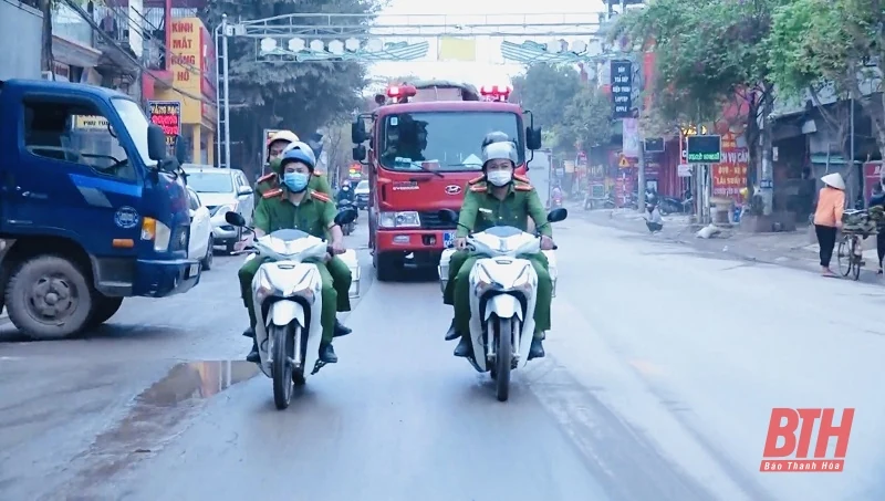 Tuyên truyền lưu động công tác phòng cháy, chữa cháy
