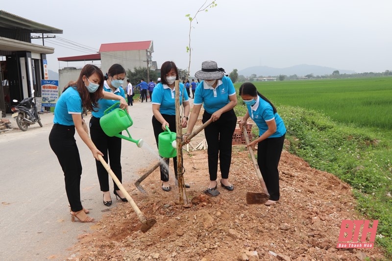 Hội LHPN và Thành đoàn thành phố Thanh Hóa phát động “Chương trình trồng cây xanh”