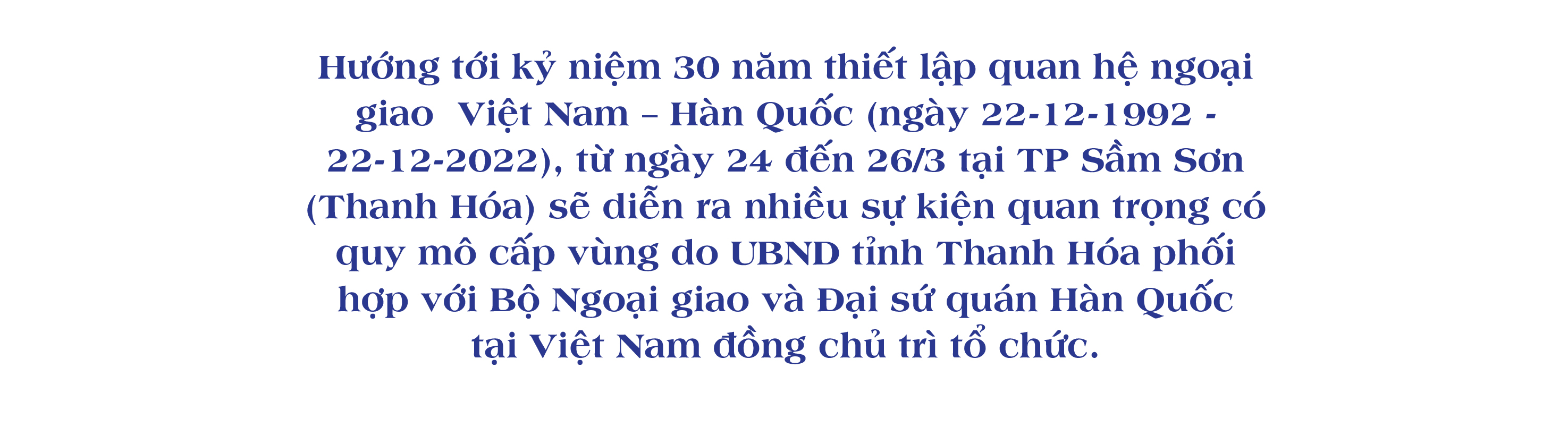 [E-Magazine] - Thanh Hóa - Hàn Quốc tăng cường hợp tác thúc đẩy tình hữu nghị ngày càng phát triển và bền chặt