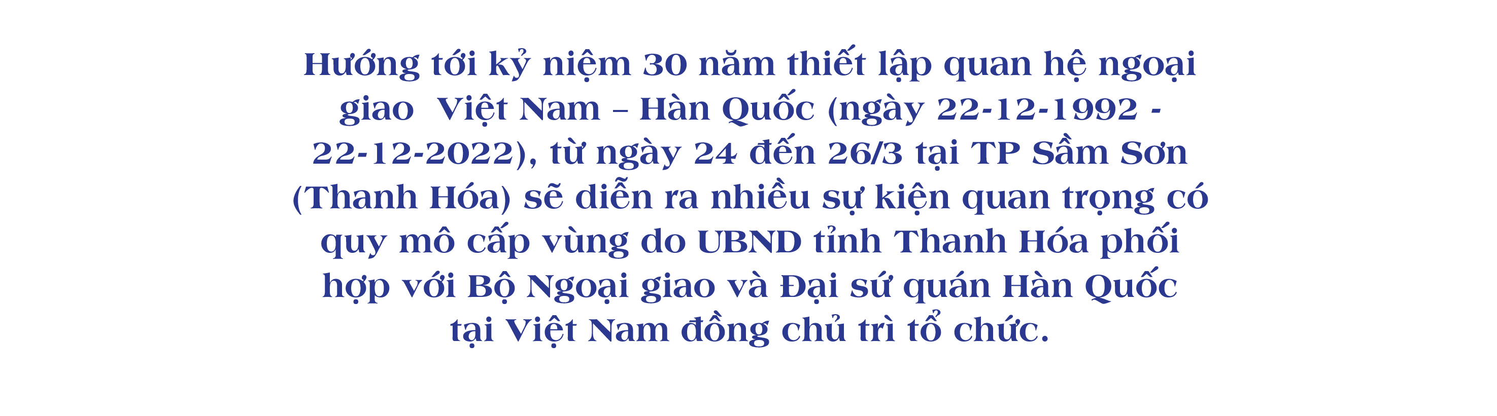 [E-Magazine] - Thanh Hóa - Hàn Quốc tăng cường hợp tác thúc đẩy tình hữu nghị ngày càng phát triển và bền chặt