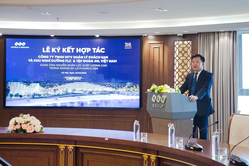 FLC Hotels & Resorts hợp tác với Tập đoàn JHL phát triển mảng nhân sự lĩnh vực du lịch, khách sạn