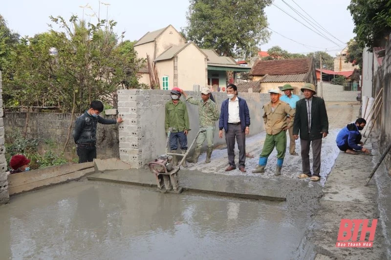 Giai đoạn 2022-2023, huyện Yên Định phấn đấu hoàn thành thêm 8 xã đạt NTM nâng cao